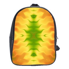 Lemon Lime Tie Dye School Bag (xl) by SpinnyChairDesigns