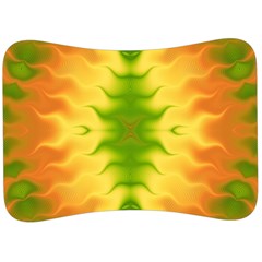 Lemon Lime Tie Dye Velour Seat Head Rest Cushion