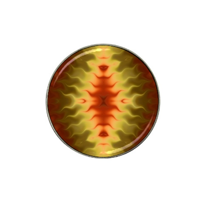 Red Gold Tie Dye Hat Clip Ball Marker (10 pack)