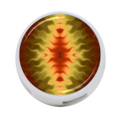 Red Gold Tie Dye 4-port Usb Hub (two Sides) by SpinnyChairDesigns