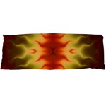 Red Gold Tie Dye Body Pillow Case Dakimakura (Two Sides) Back