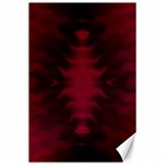 Black Red Tie Dye Pattern Canvas 24  x 36  23.35 x34.74  Canvas - 1