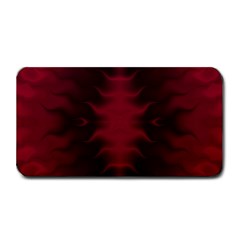 Black Red Tie Dye Pattern Medium Bar Mats by SpinnyChairDesigns