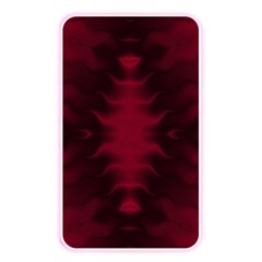 Black Red Tie Dye Pattern Memory Card Reader (rectangular) by SpinnyChairDesigns