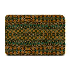 Boho Rustic Green Plate Mats by SpinnyChairDesigns