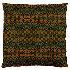 Boho Rustic Green Standard Flano Cushion Case (two Sides) by SpinnyChairDesigns