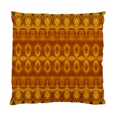 Boho Honey Gold Standard Cushion Case (two Sides) by SpinnyChairDesigns