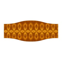 Boho Honey Gold Stretchable Headband by SpinnyChairDesigns