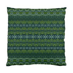 Boho Forest Green  Standard Cushion Case (two Sides) by SpinnyChairDesigns