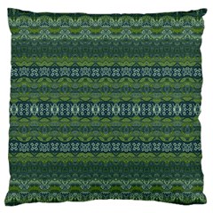 Boho Forest Green  Standard Flano Cushion Case (one Side) by SpinnyChairDesigns