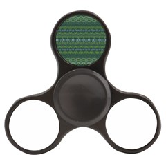 Boho Forest Green  Finger Spinner by SpinnyChairDesigns