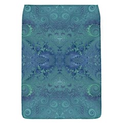 Teal Spirals And Swirls Removable Flap Cover (s) by SpinnyChairDesigns