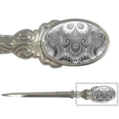 Black And White Spirals Letter Opener by SpinnyChairDesigns