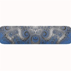 Blue Swirls And Spirals Large Bar Mats by SpinnyChairDesigns