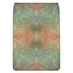 Peach Green Texture Removable Flap Cover (l) by SpinnyChairDesigns