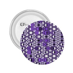 Purple Black Checkered 2 25  Buttons by SpinnyChairDesigns