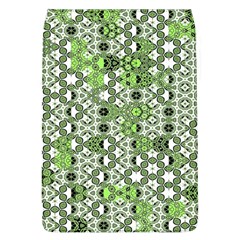 Black Lime Green Checkered Removable Flap Cover (l) by SpinnyChairDesigns