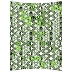 Black Lime Green Checkered Back Support Cushion by SpinnyChairDesigns