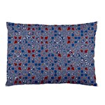 Abstract Checkered Pattern Pillow Case (Two Sides) Back