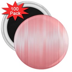 Fresh Pink Ombre 3  Magnets (100 Pack) by SpinnyChairDesigns