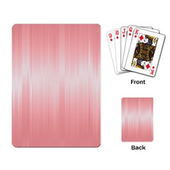 Fresh Pink Ombre Playing Cards Single Design (rectangle) by SpinnyChairDesigns