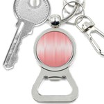 Fresh Pink Ombre Bottle Opener Key Chain Front