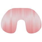 Fresh Pink Ombre Travel Neck Pillow Back