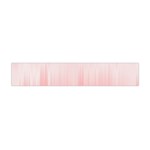 Fresh Pink Ombre Flano Scarf (Mini) Back