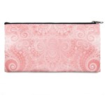 Pretty Pink Spirals Pencil Case Back