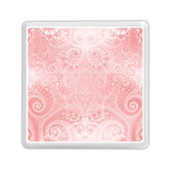 Pretty Pink Spirals Memory Card Reader (square) by SpinnyChairDesigns