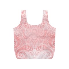 Pretty Pink Spirals Full Print Recycle Bag (s) by SpinnyChairDesigns