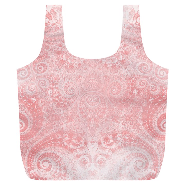 Pretty Pink Spirals Full Print Recycle Bag (XL)