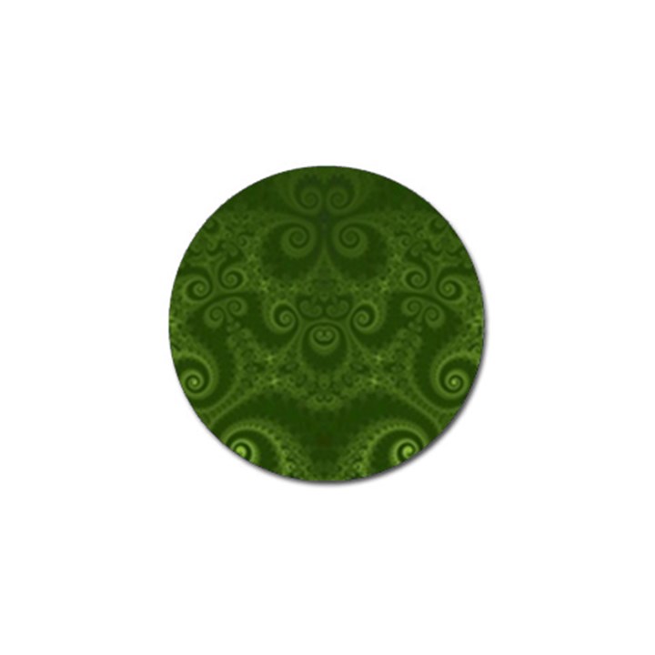 Forest Green Spirals Golf Ball Marker (10 pack)