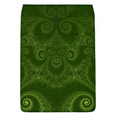 Forest Green Spirals Removable Flap Cover (s) by SpinnyChairDesigns