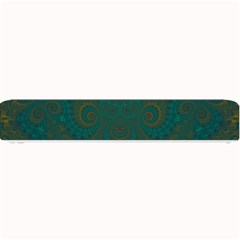 Teal Green Spirals Small Bar Mats by SpinnyChairDesigns