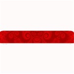 Red Spirals Small Bar Mats 24 x4  Bar Mat