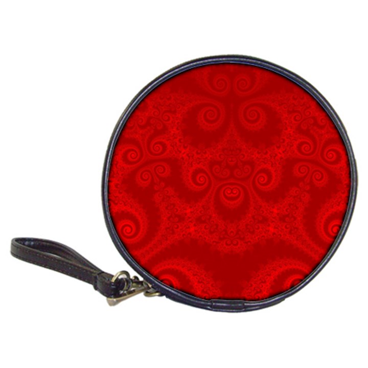 Red Spirals Classic 20-CD Wallets