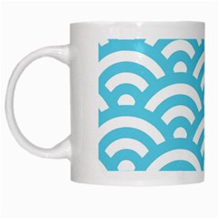 Waves White Mugs by Sobalvarro