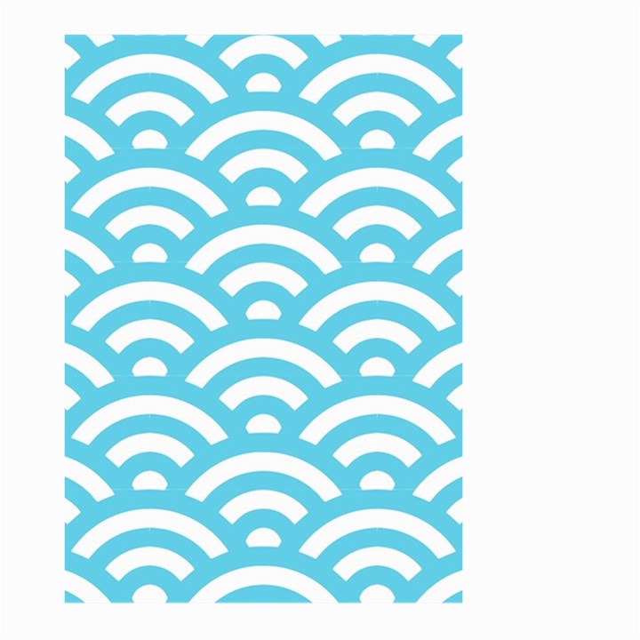 Waves Large Garden Flag (Two Sides)