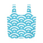 Waves Full Print Recycle Bag (M) Front