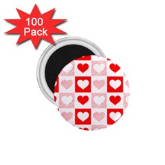 Hearts  1 75  Magnets (100 Pack)  by Sobalvarro