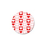 Hearts  Golf Ball Marker (10 pack) Front