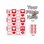 Hearts  Playing Cards 54 Designs (Mini) Front - Heart6