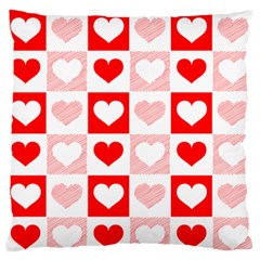 Hearts  Standard Flano Cushion Case (two Sides) by Sobalvarro