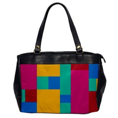 Squares  Oversize Office Handbag by Sobalvarro