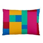 Squares  Pillow Case (Two Sides) Front