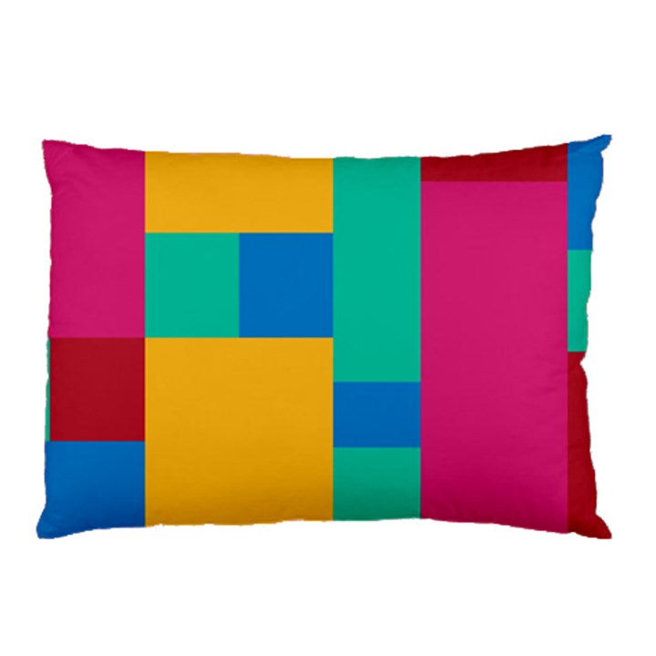 Squares  Pillow Case (Two Sides)