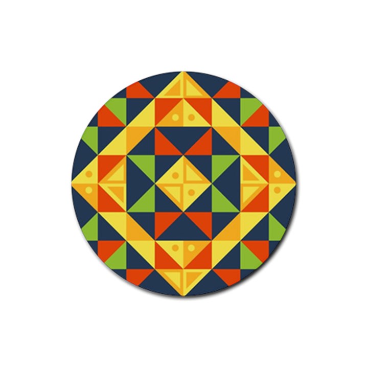 Africa  Rubber Coaster (Round) 