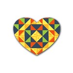 Africa  Heart Coaster (4 pack)  Front