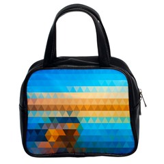 Mosaic  Classic Handbag (two Sides) by Sobalvarro